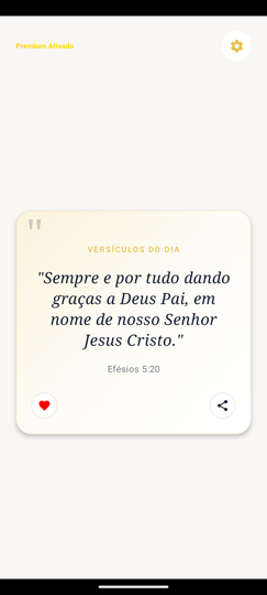 Categoria Gratidão no tema claro